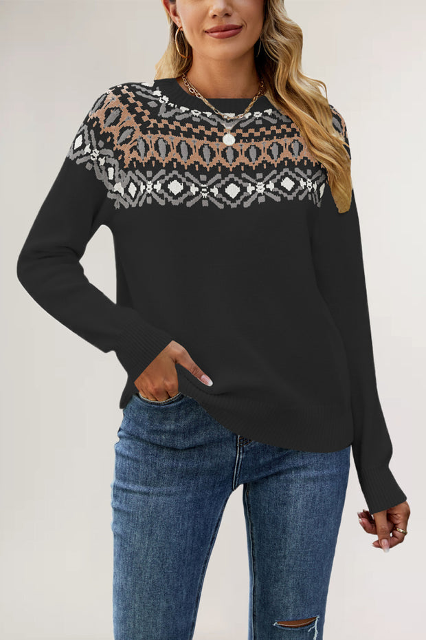 European And American Halloween Knitwear Loose Pullover