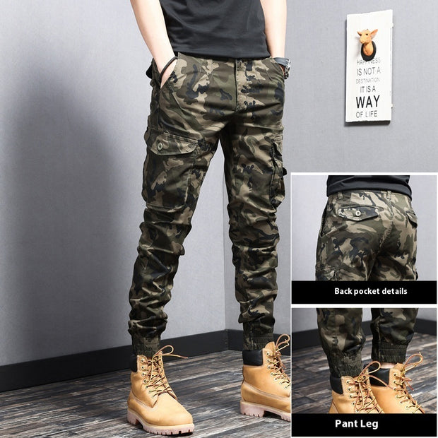 Men's Versatile Korean Slim Fit Casual Pants