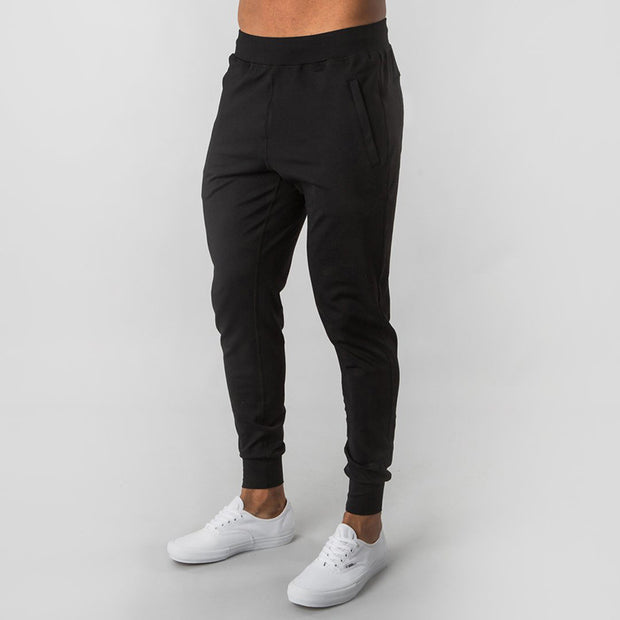 European And American Muscle Trousers Stretch Running Pants