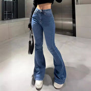 Fashion Straight Casual Denim Trousers