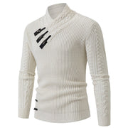 Men's Long-sleeved Knitted Top Plus Size Sweater