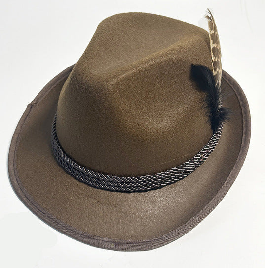 Fashion Personality Jazz Mountain Hat