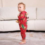 European And American Boys And Girls Long Sleeve Trousers Christmas Family Set