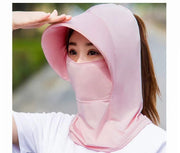 Outdoor Sun Hat Ice Silk Sun Protection Neck Protection Hat