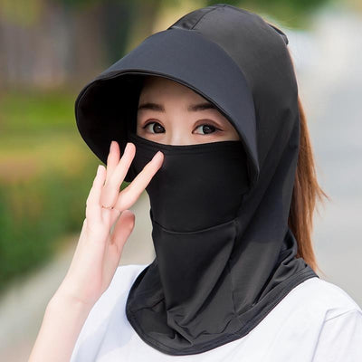 Outdoor Sun Hat Ice Silk Sun Protection Neck Protection Hat