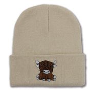 Cartoon Long Hair Yak Knitted Hat Autumn And Winter Warm Wool